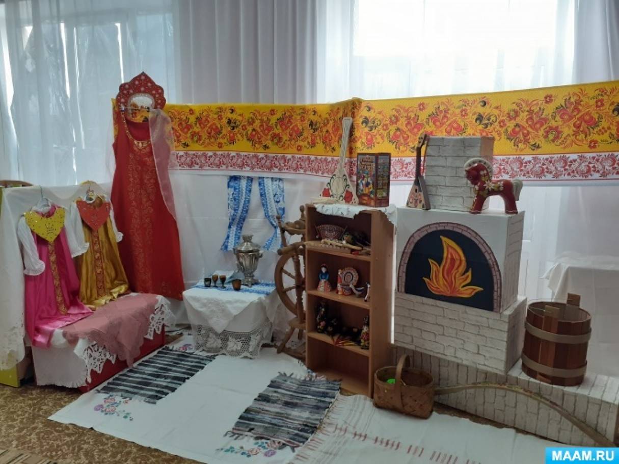 Приобщение детей дошкольного возраста к истокам русской народной культуры посредством создания мини-музея «Русская изба»