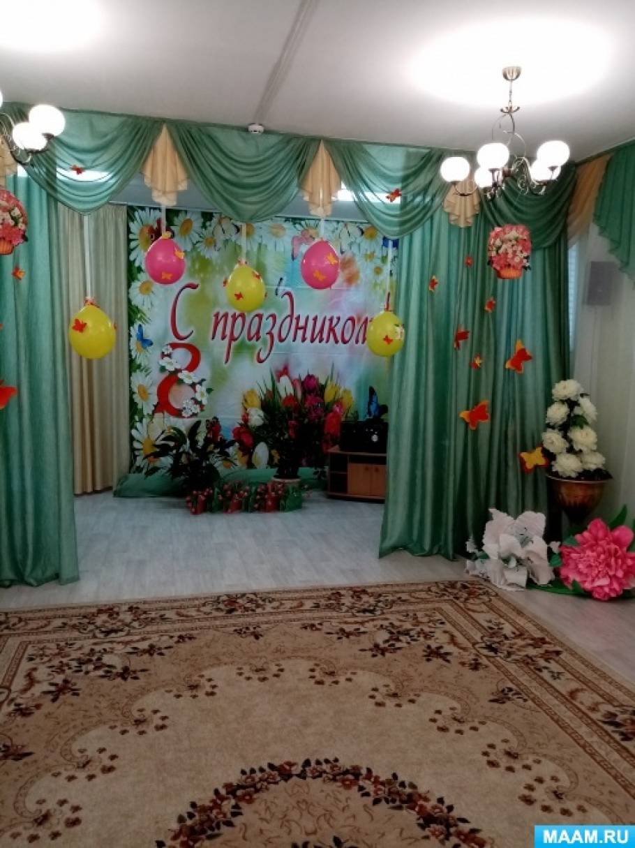 фото детей на празднике 8 марта