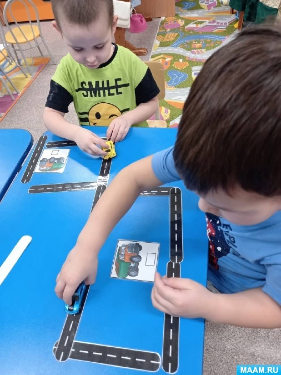 Настольно-печатная дидактическая игра «Строим дорогу» (5 фото ...