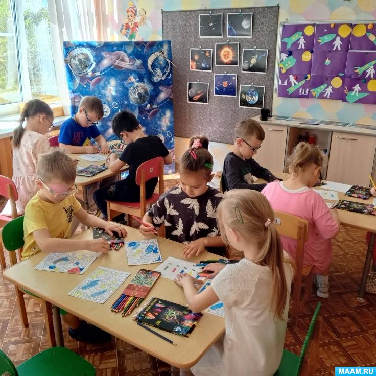 «Таинственный космос». Познавательно-развлекательное мероприятие в форме игры «Что? Где? Когда?» для старших дошкольников