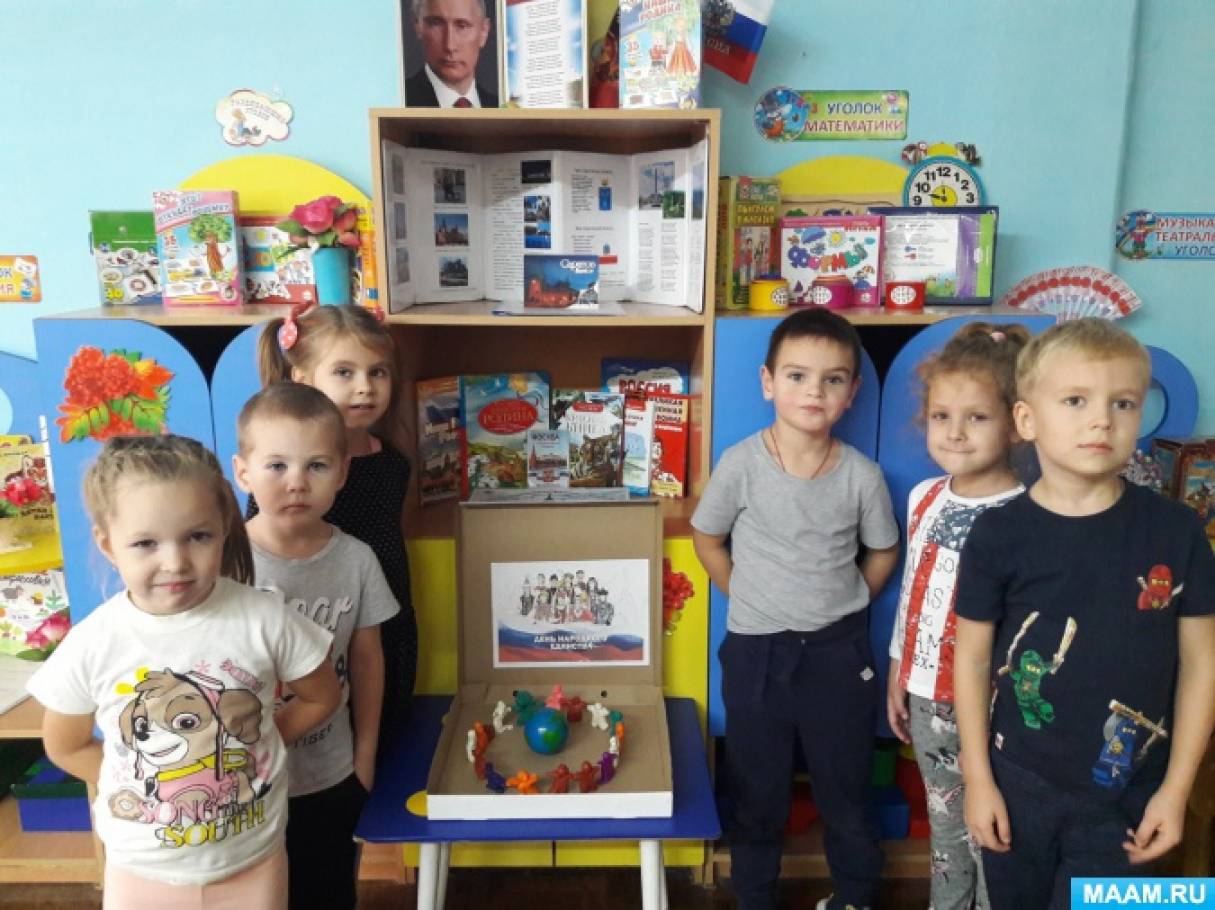 Фотоотчет «День народного единства в старшей группе» Фото Фотоотчет «День народного единства в старшей группе»