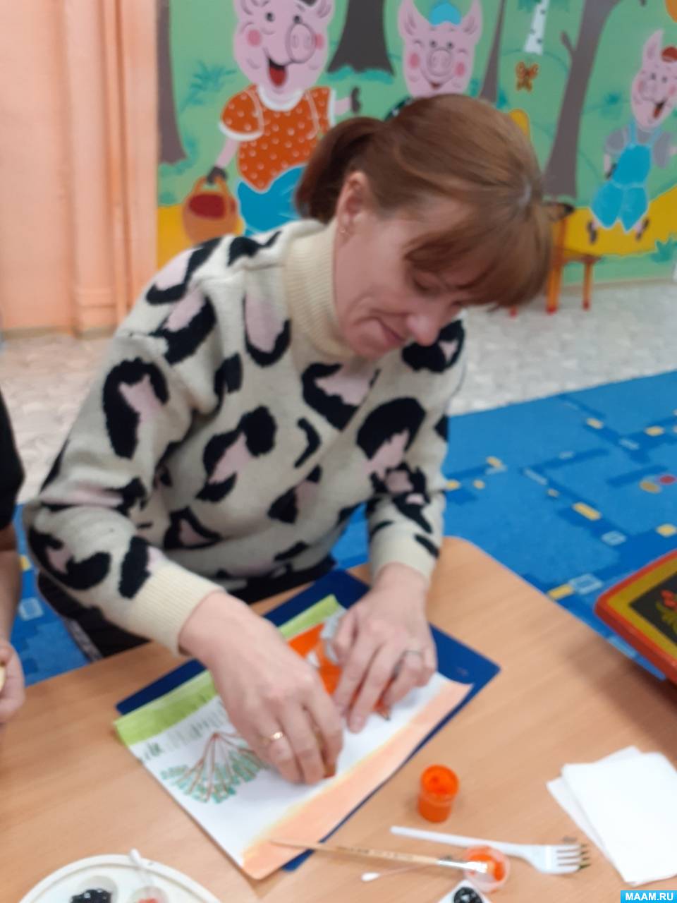 Смотреть фотографию №2 Фото №2 Познакомить родителей с приемами и способами изображения научить использовать знания и умения в работе с детьми в домашних условиях