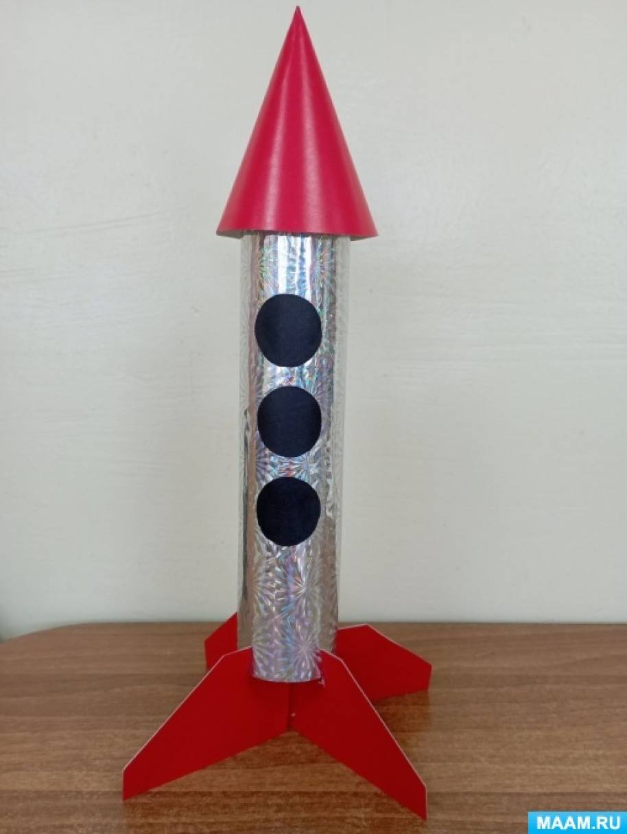 Мастер-класс по изготовлению макета из картона «Ракета» (5 фото ...