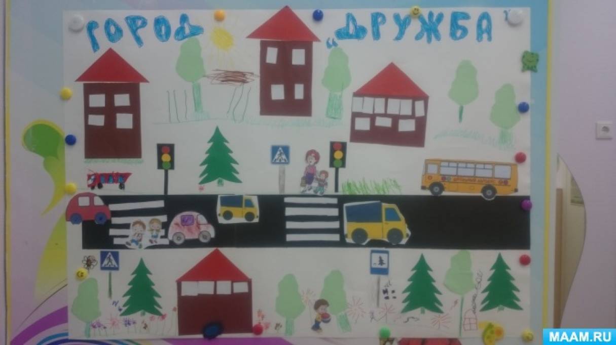 тема правила дорожного движения подготовительная группа