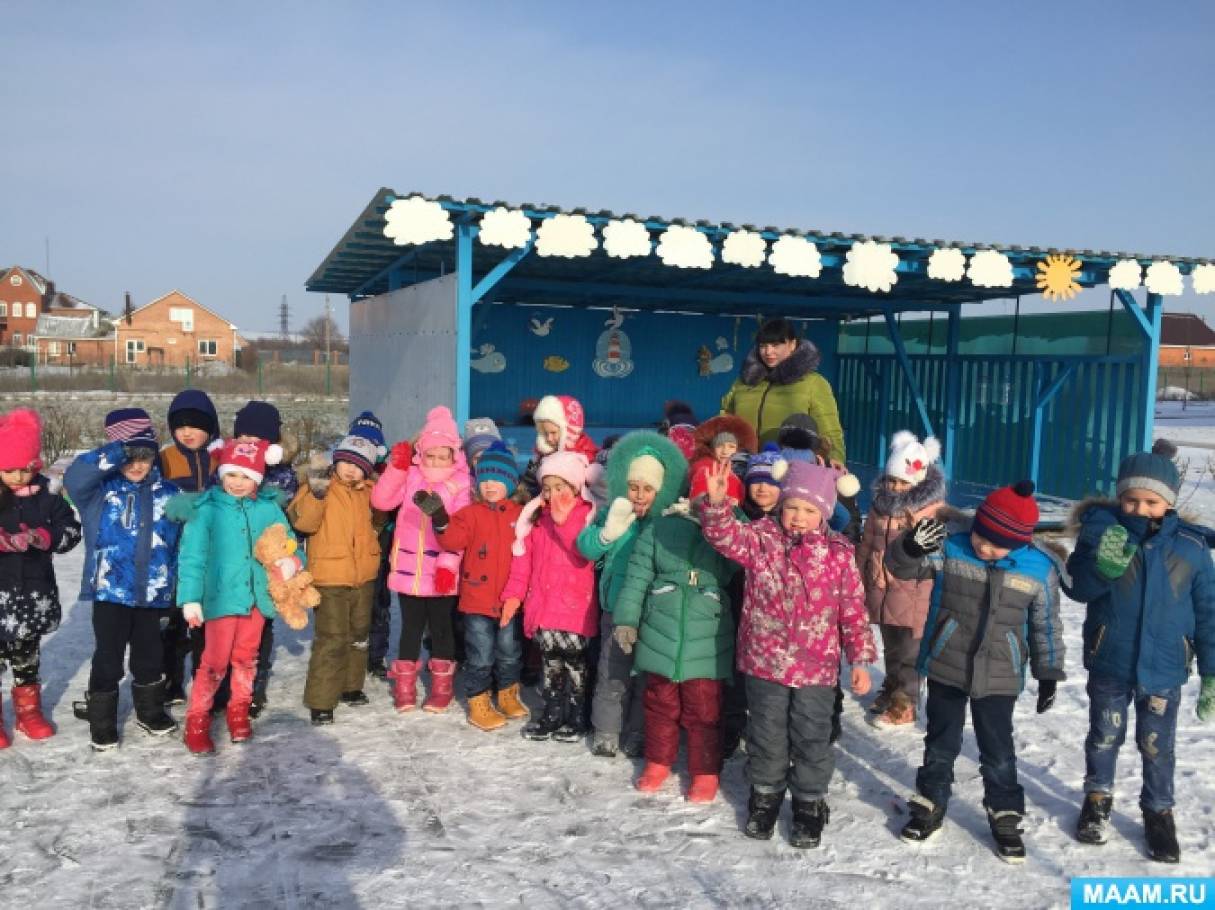 Фото Детского Сада Зимой