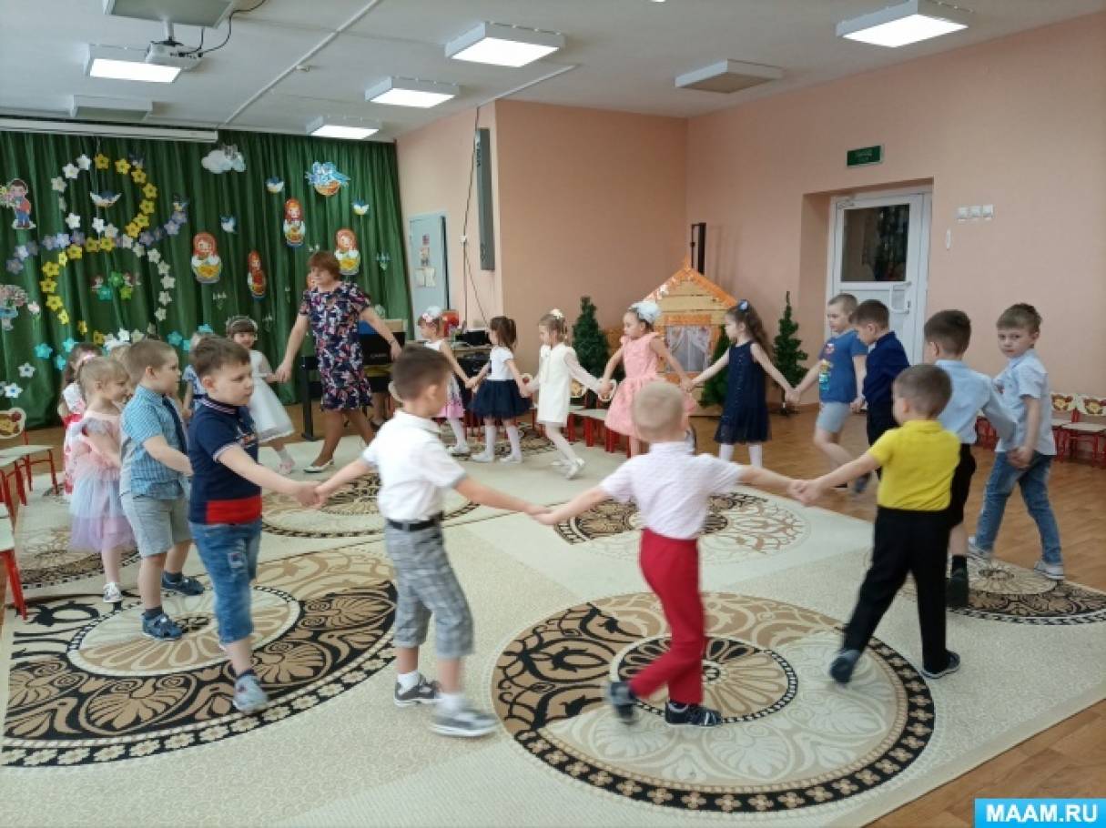 сценарий доу 8 марта с бабой ягой