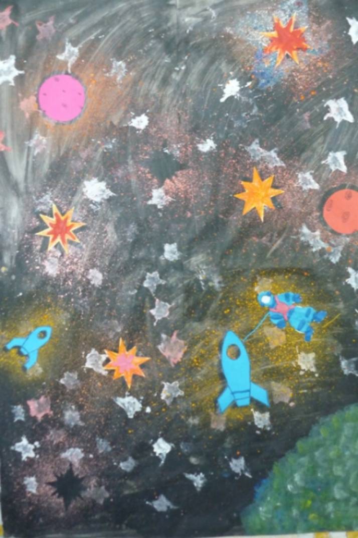 Рисование космос в младшей группе детского. Рисование космос 2 младшая группа. Космос в нетрадиционной технике рисования. Нетрадиционное рисование в старшей группе космос. Рисование космос в подготовительной группе нетрадиционные.