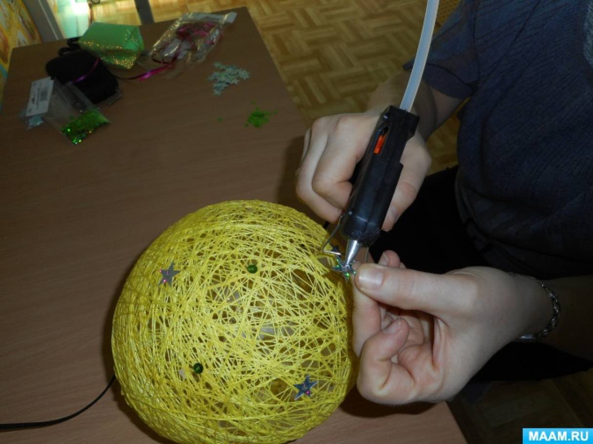 Поделки из ниток своими руками