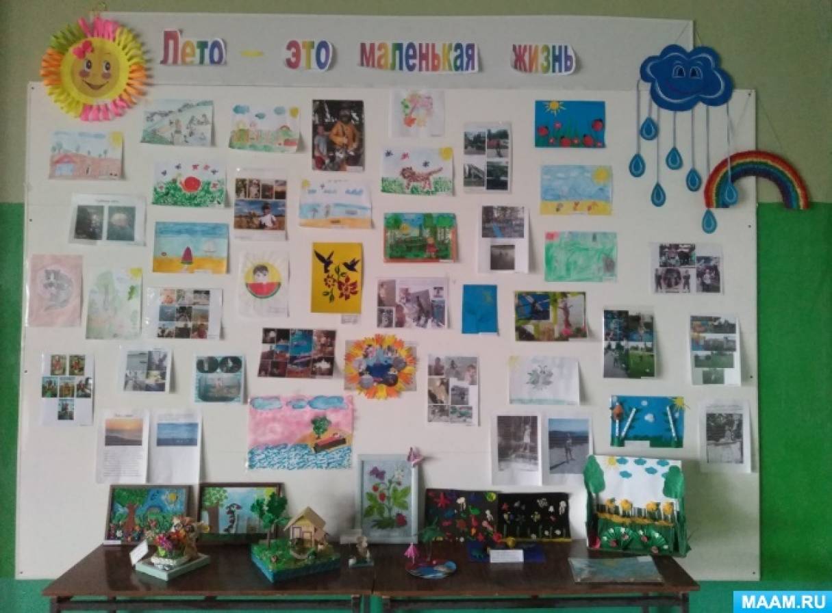 Фотоотчет о выставке «Лето — это маленькая жизнь»
