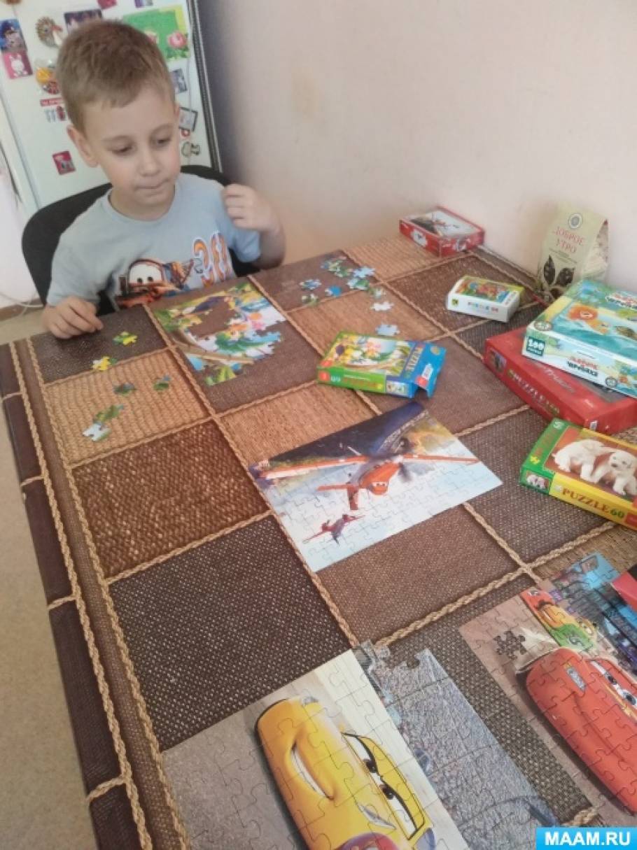 Фотоотчет «Игры для ребенка 6 лет», когда сидим дома (13 фото ...