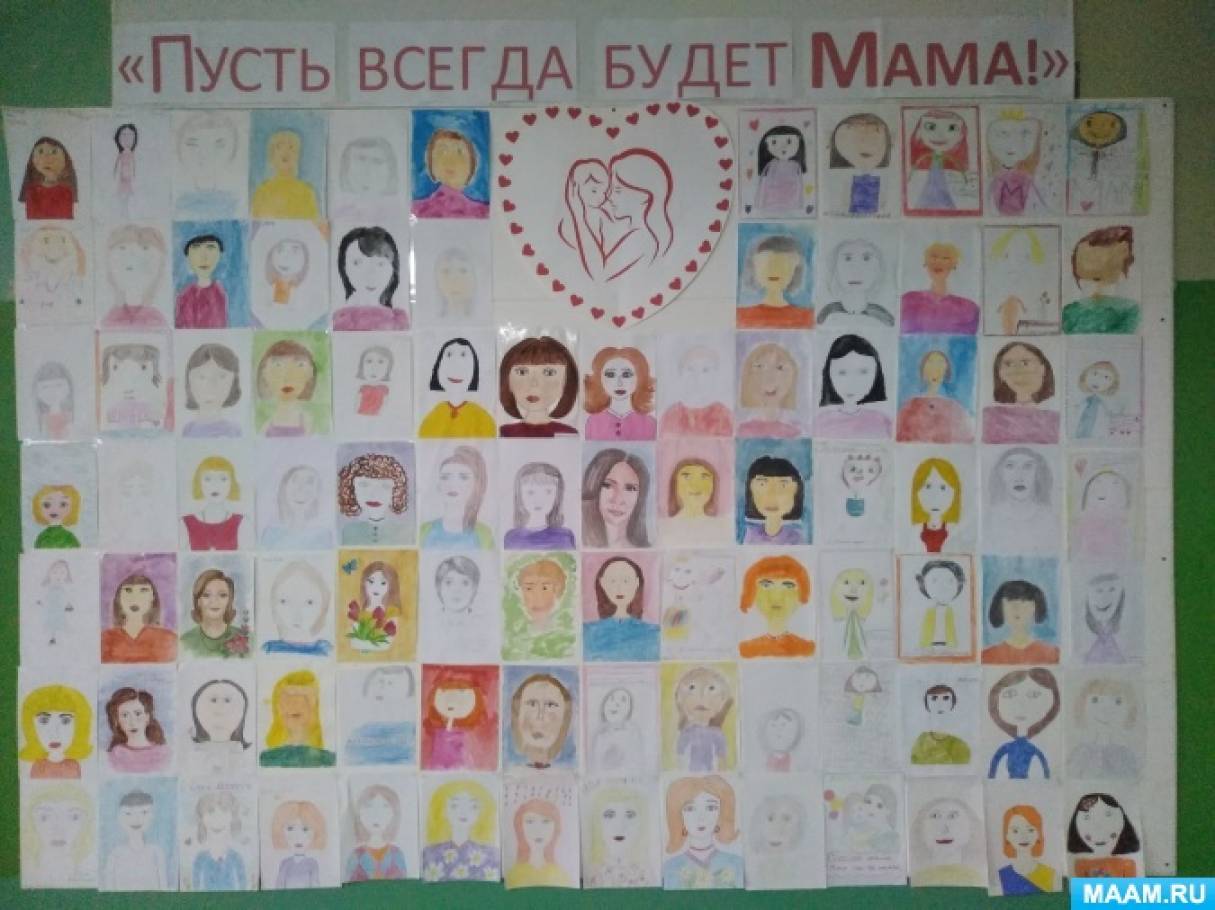 Рисунки для МАМЫ. Что нарисовать Маме на День матери, 8 марта, День Рождения и др.