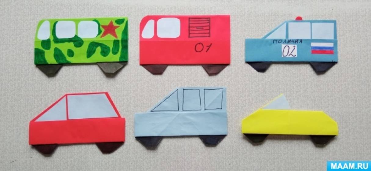 Оригами машинка (43 фото) » идеи в изображениях смотреть онлайн и скачать бесплатно
