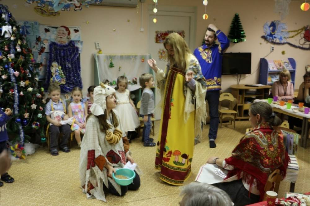 Коляда развлечение в детском саду