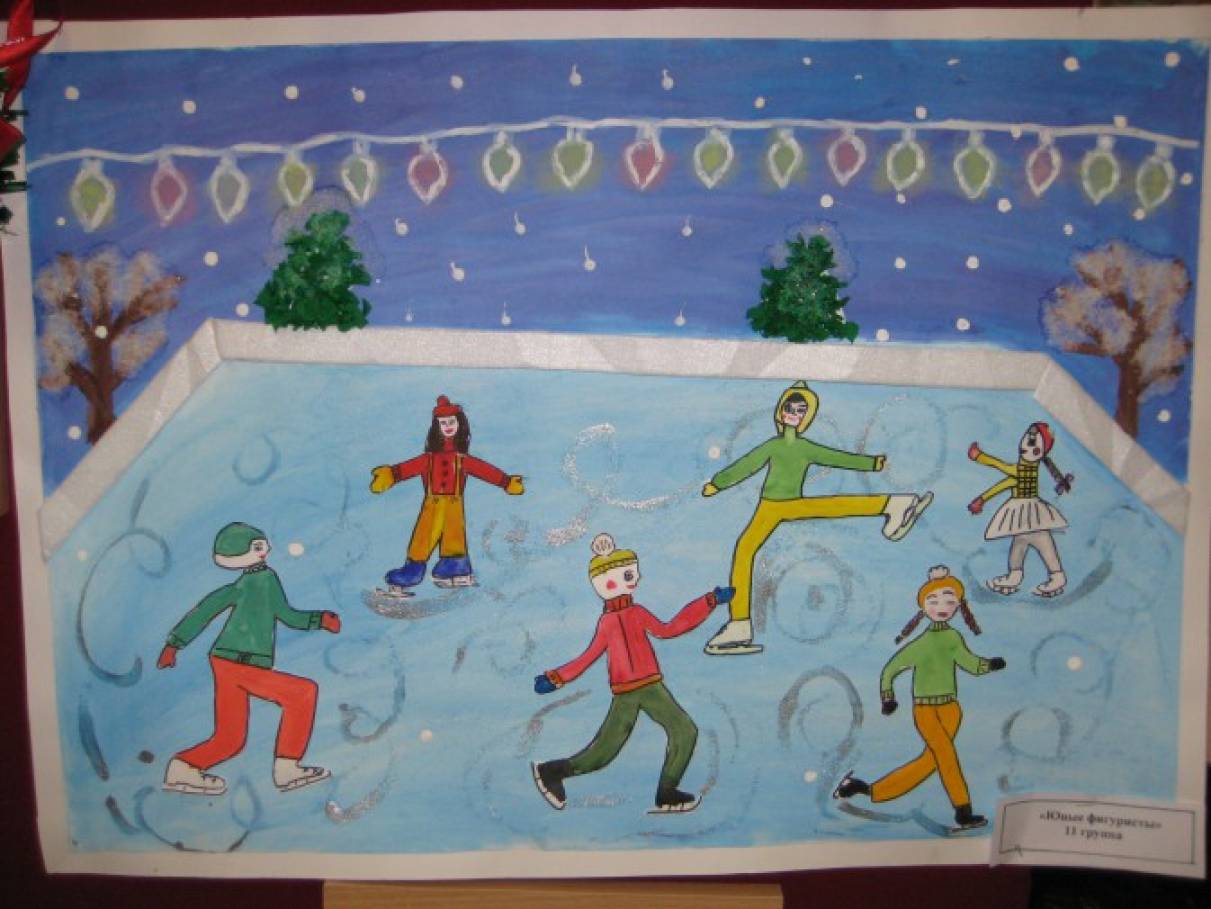 Конспект зимние виды спорта в подготовительной группе