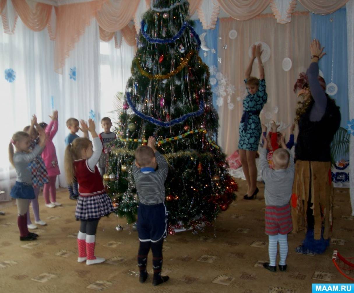 Смотреть фотографию №6 Фото №6 В канун Старого Нового года дети собрались в нарядном зале чтобы еще раз поводить хороводы вспомнить любимые новогодние песни и поиграть в веселые игры