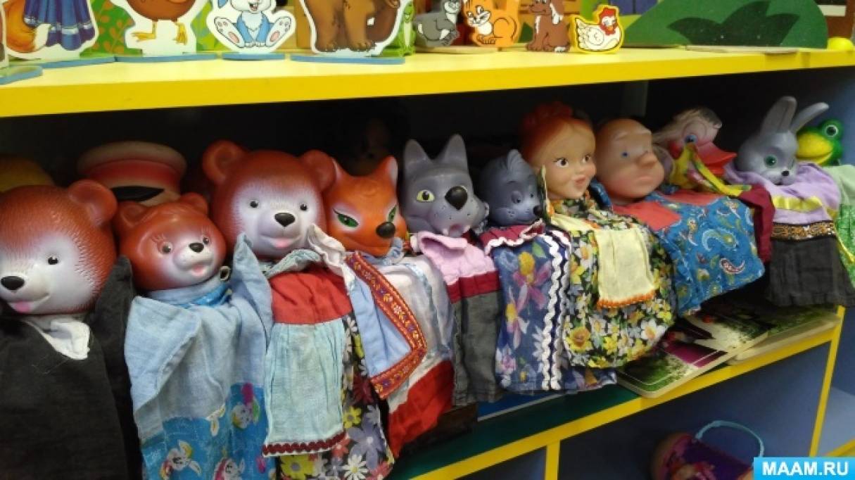 Театр бибабо в детском саду