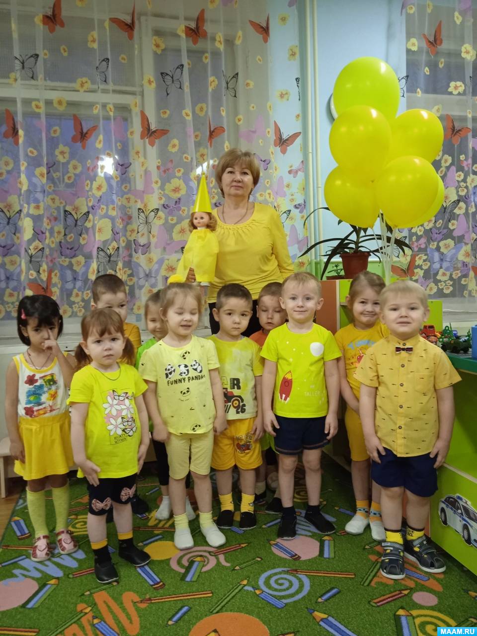 Проект «Разноцветный мир» в младшей группе (7 фото). Воспитателям ...