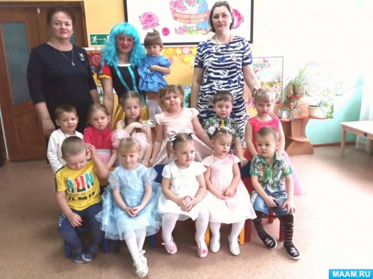 отчет о празднике 8 марта в доу