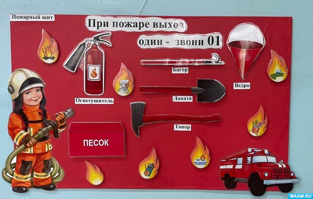 Пожарная безопасность. Уголки и центры. Воспитателям детских садов ...