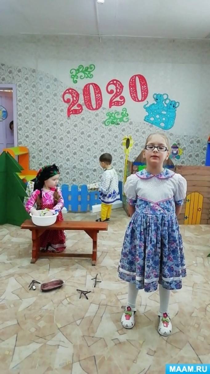 Мини-спектакль с ангарским говором «Шутники» в средней группе Фото Мини-спектакль с ангарским говором «Шутники» в средней группе