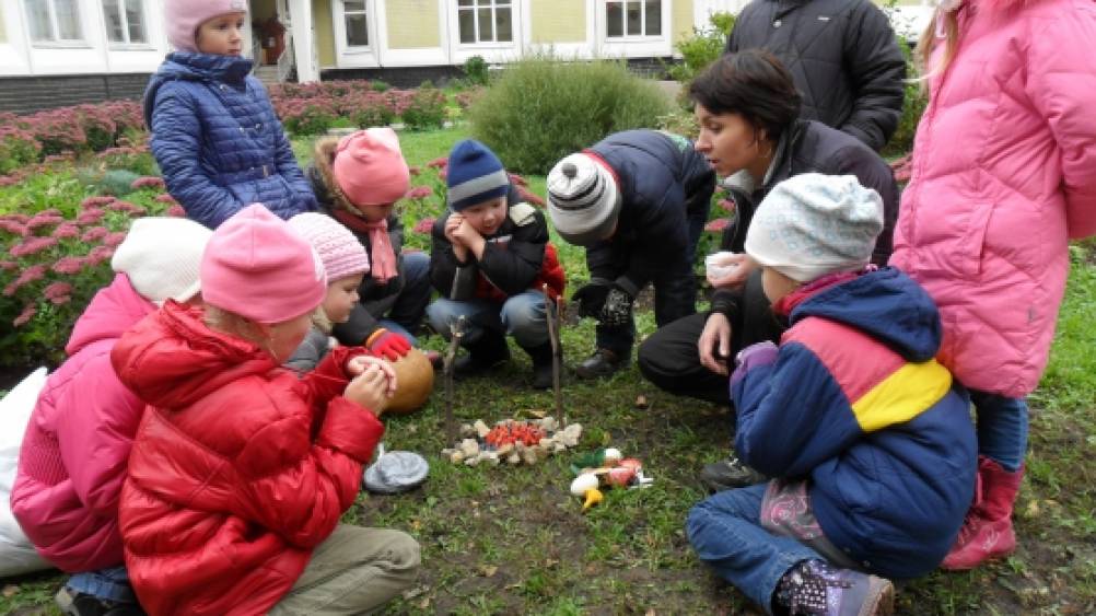 Конспект прогулки «В гостях у первобытных людей» Фото Конспект прогулки «В гостях у первобытных людей»