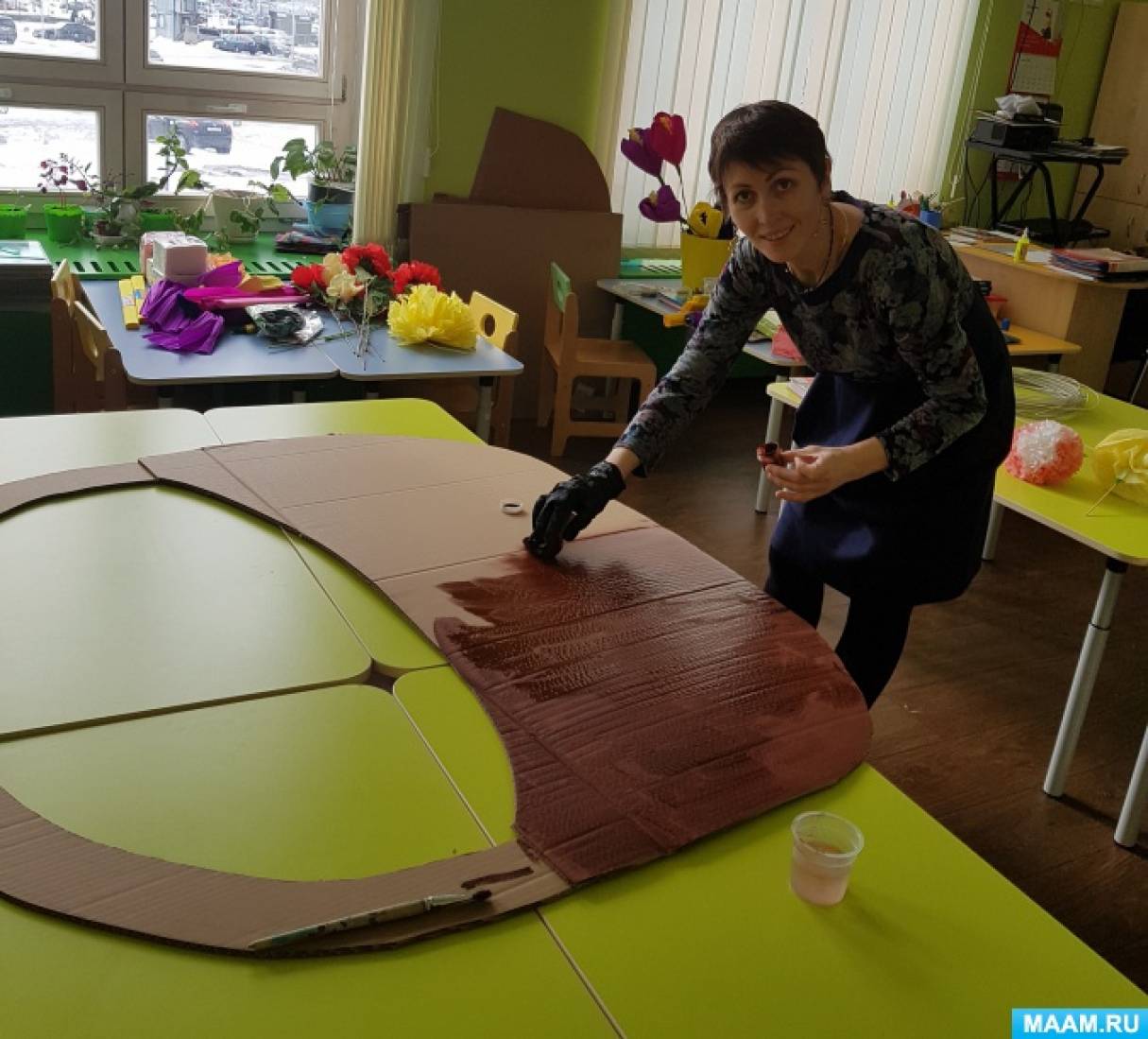 Смотреть фотографию №2 Фото №2 Гуаш кисти губка