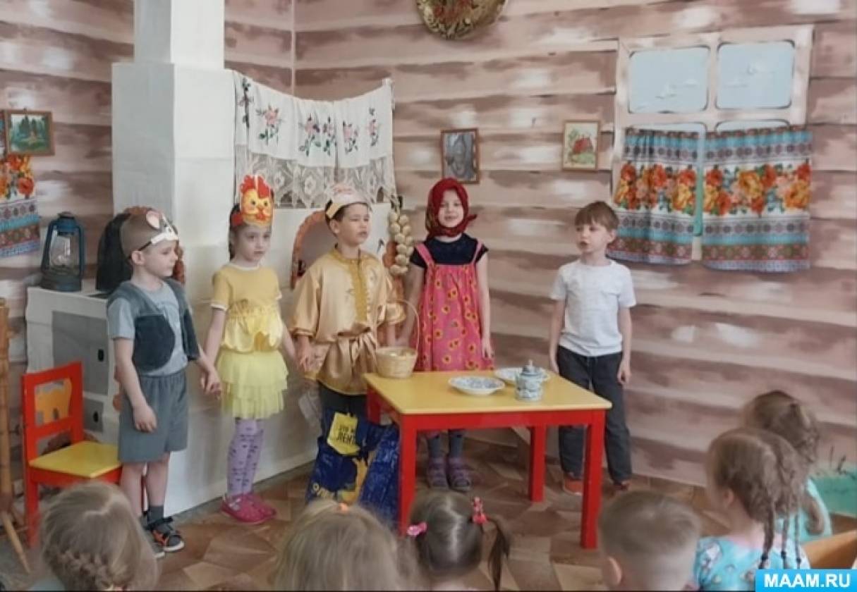Сценарий сказки «Пасхальная курочка Ряба»