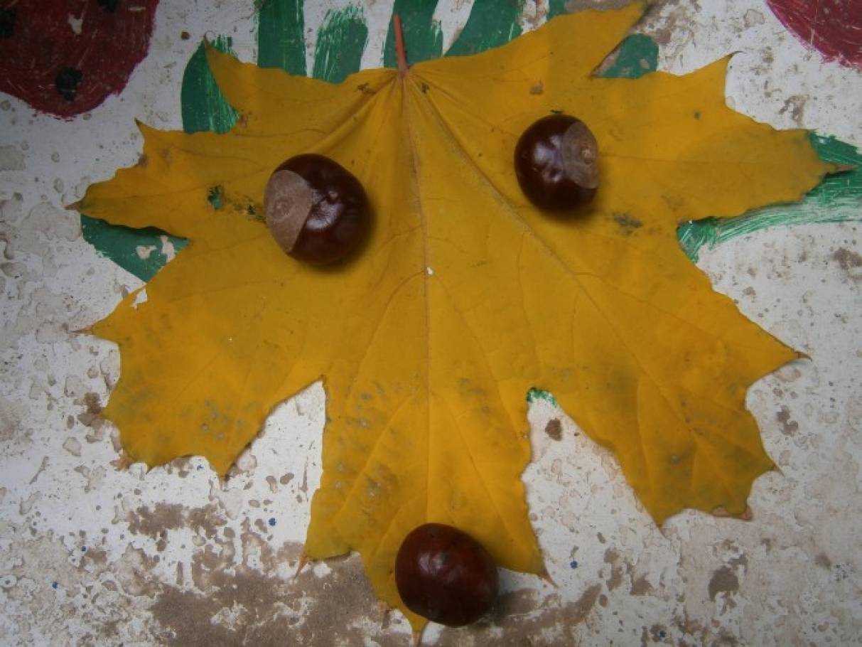 Лист каштана фото рисунок detsad 139617 1447253457 Домострой