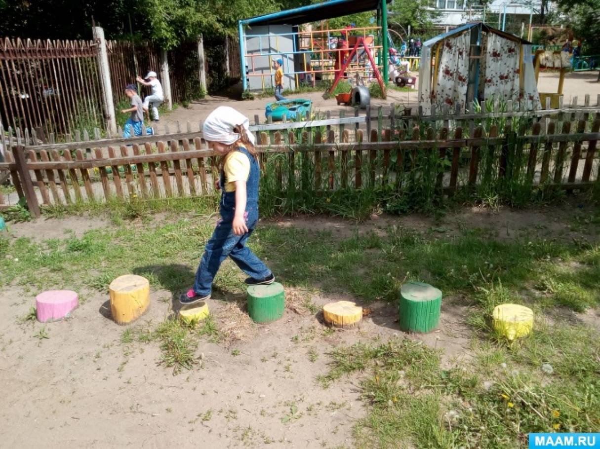 Фото №5 Эта работа заняла не мало времени но это того стоило Дети были в восторге Предлагаю вашему вниманию оформление участка детского сада на летний период для детей младшего возраста