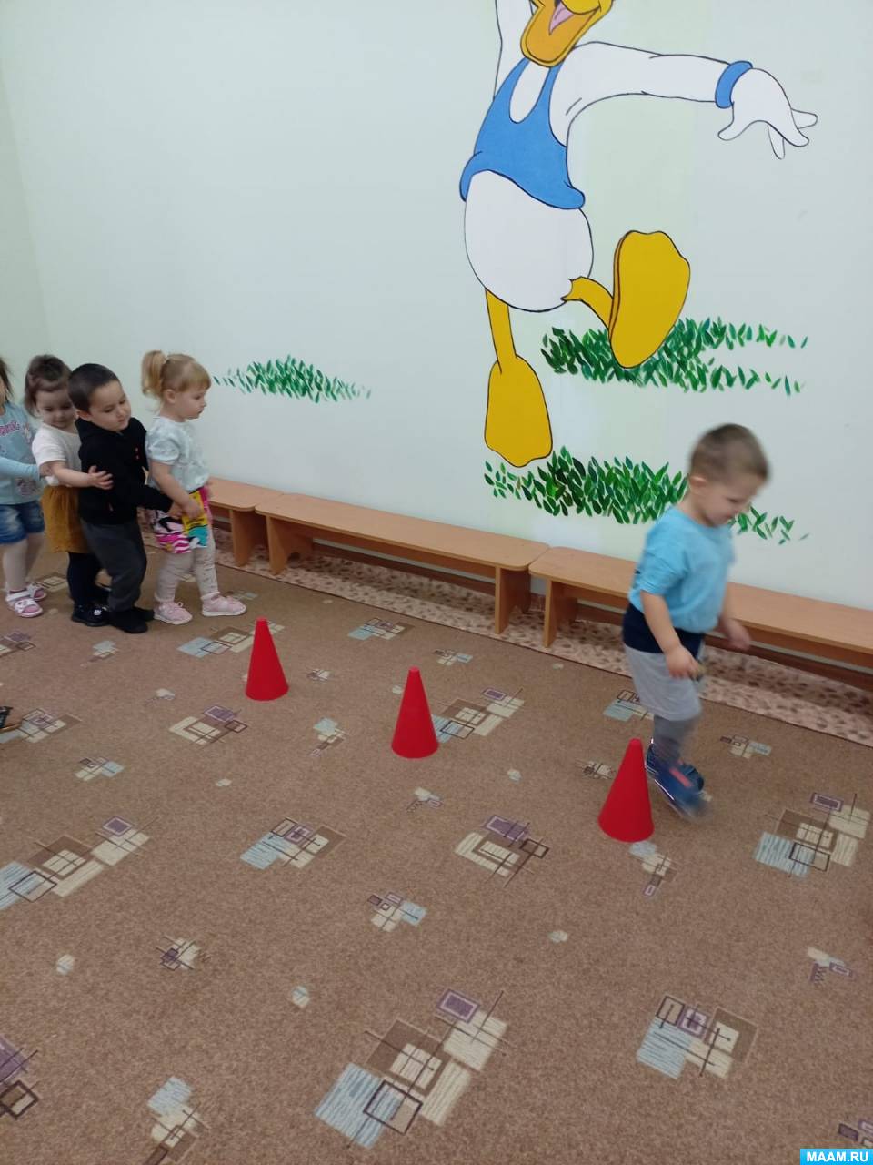 Конспект физкультурного занятия в старшей группе
