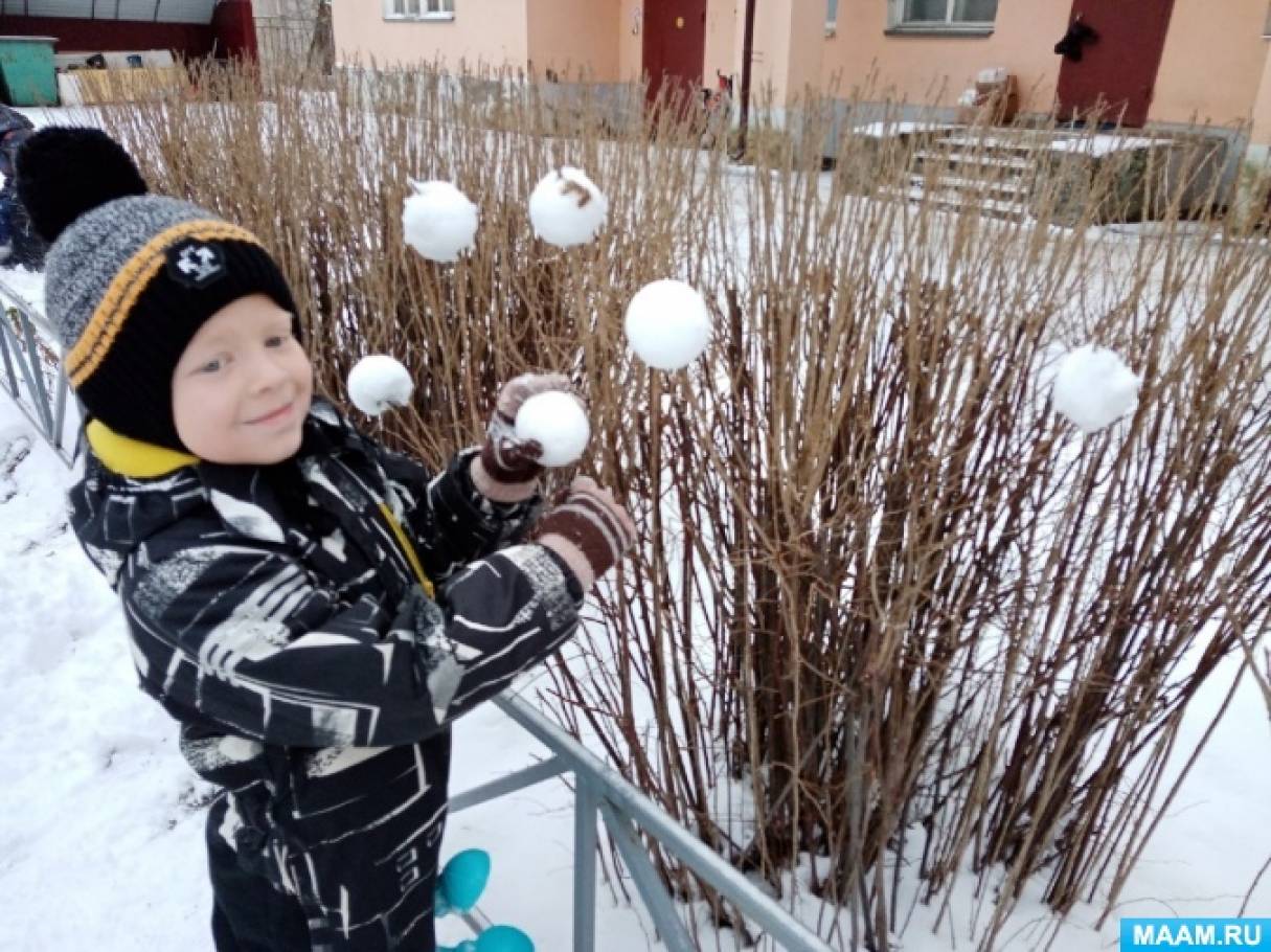 Статья на тему «Зимние забавы». Воспитателям детских садов