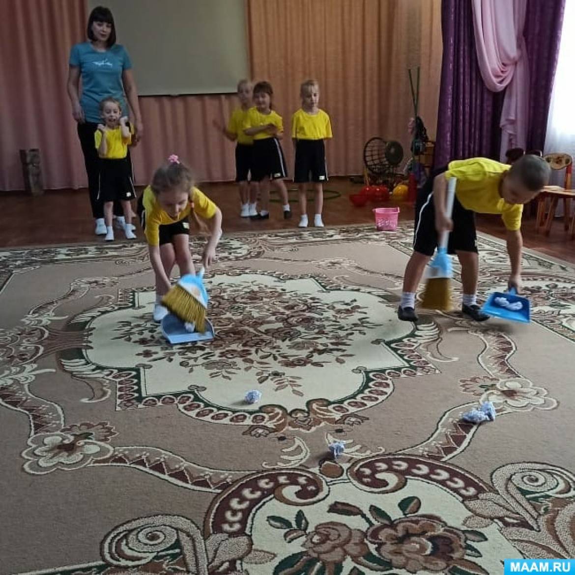 Сценарий спортивного развлечения ко дню матери