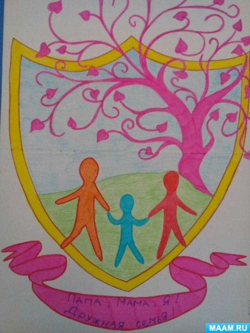Семейный флаг. Герб семьи. Герб семьи для детского сада. Герб семьи рисунок. Семейные гербы рисунки детей для школы.