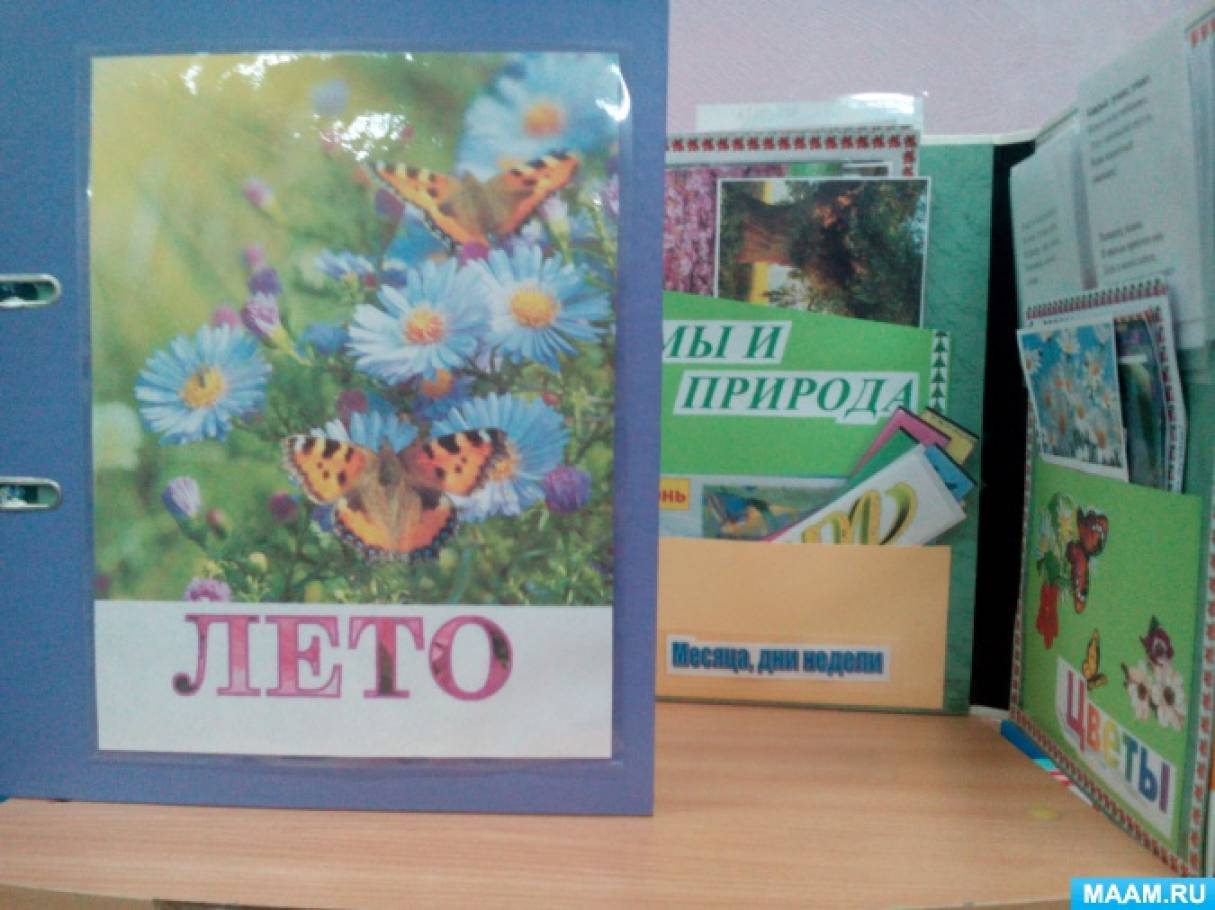 Как сделать лэпбук лето