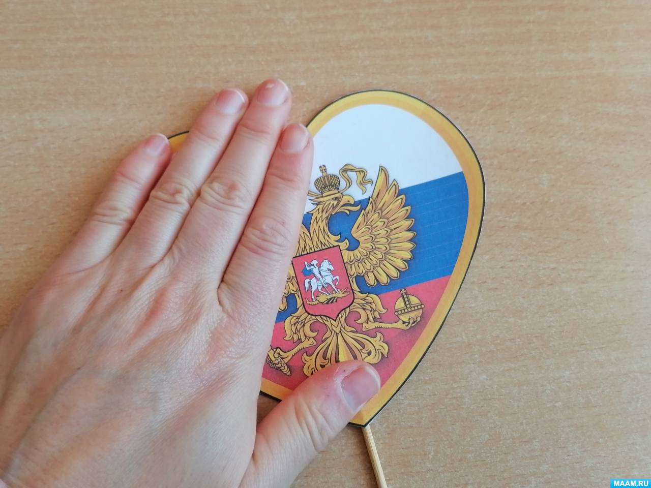 Поделка герб россии
