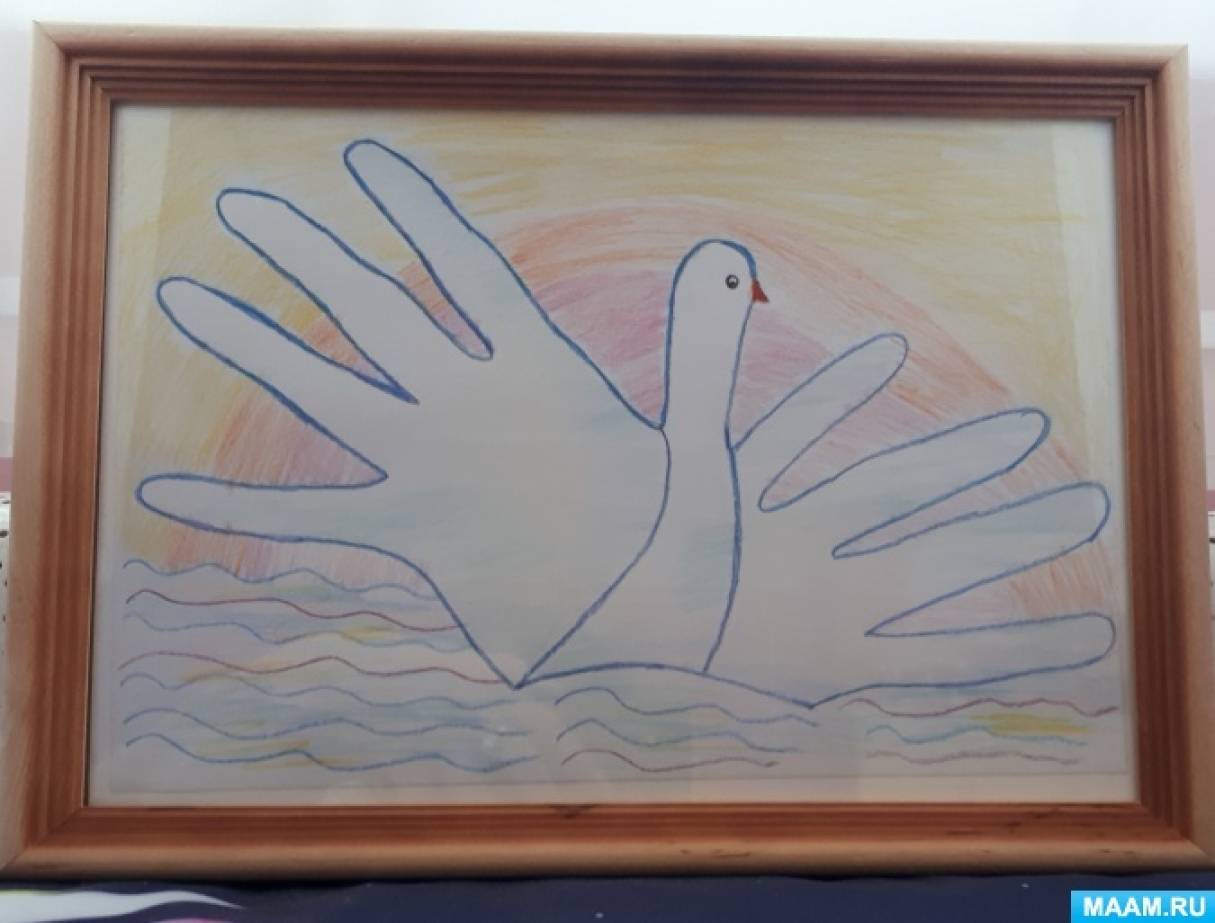 Рисование по сказке «Гуси - лебеди»
