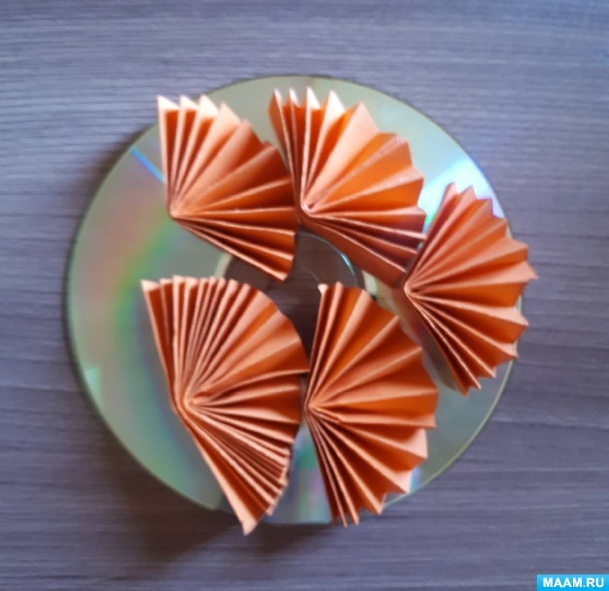 Мастер-класс для старших дошкольников по аппликации на CD диске ...