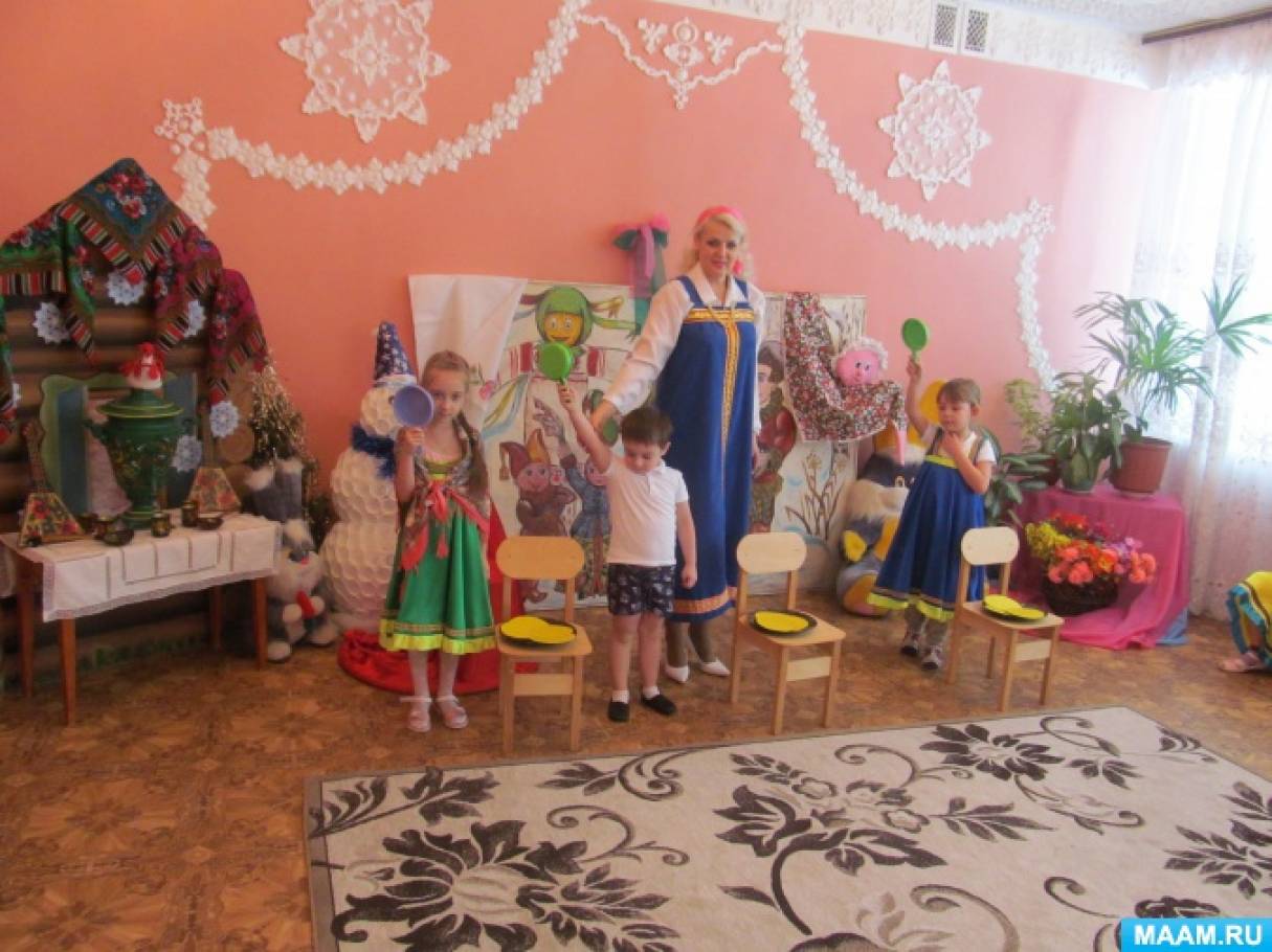 Смотреть фотографию №2 Фото №2 Старшая группа старшего возраста Масленица Музыкальный руководитель МБДОУ д с г