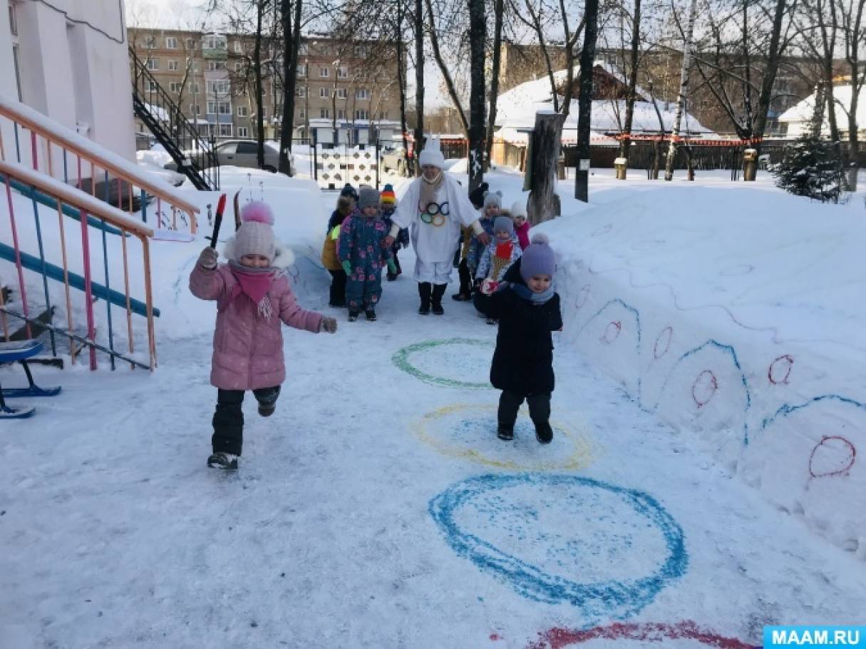 Сценарий зимнего спортивного праздника