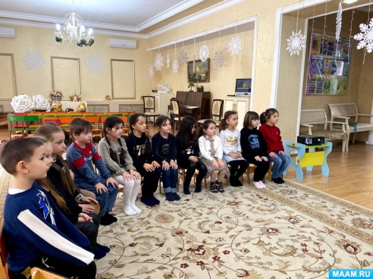 НОД для детей подготовительной группы «Знакомство с творчеством дагестанских художников и композиторов»