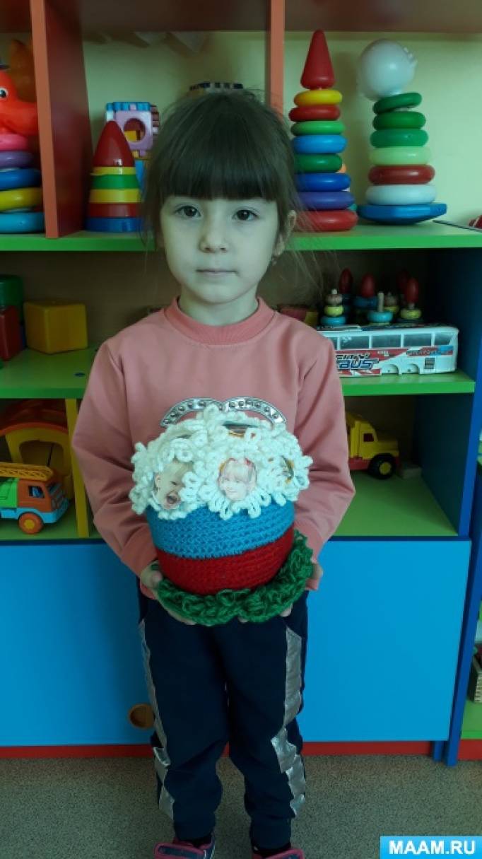 Поделка «Дети — мамины цветочки» Фото Поделка «Дети — мамины цветочки»
