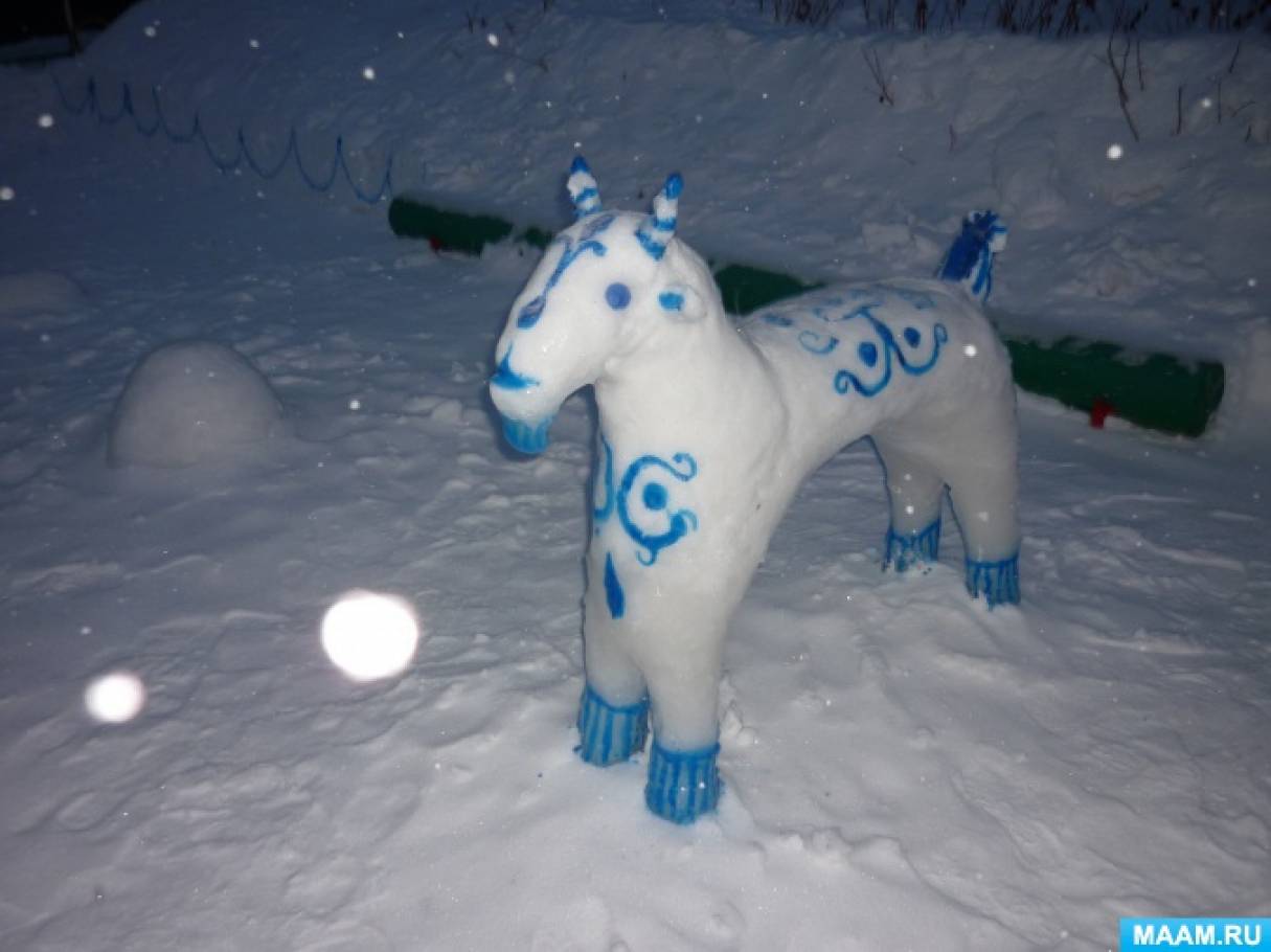 Где лепить снежные фигуры НЕмайская прогулка: ЗИМА 2024