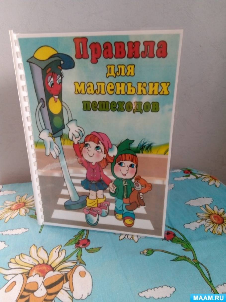 Книжка о правилах дорожного движения «Правила для маленьких пешеходов ...