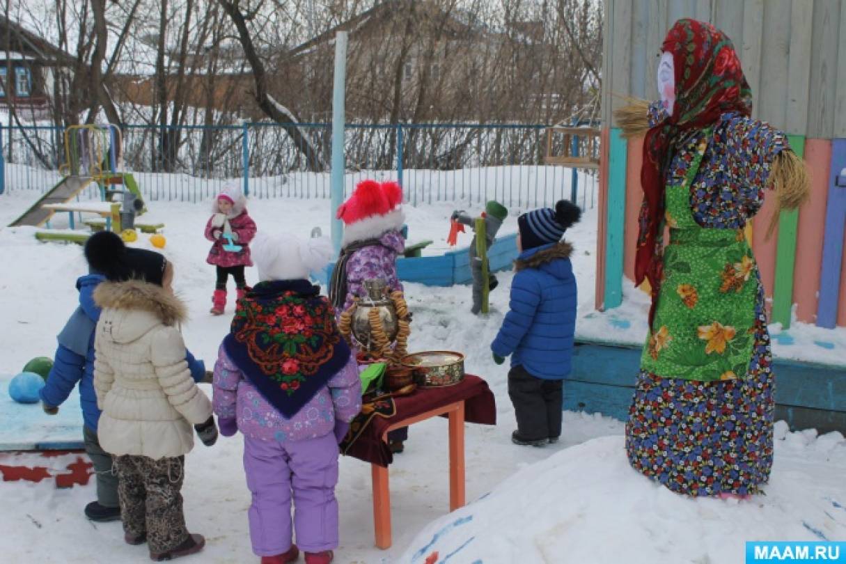 Тематическая неделя масленица в старшей