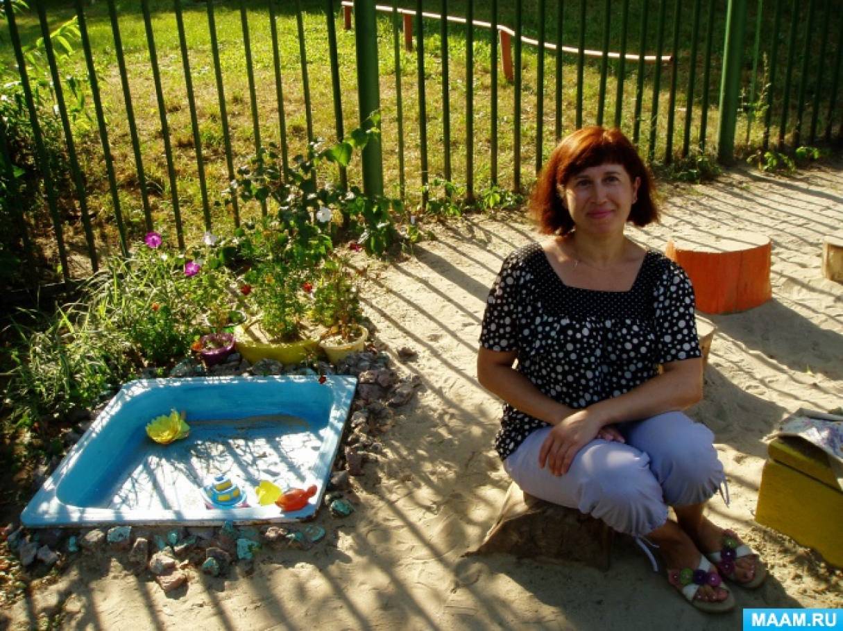 Мастер-класс «Превращение скучного уголка в «Нескучную заводь». Искусственный водоем на участке детского сада Фото Мастер-класс «Превращение скучного уголка в «Нескучную заводь». Искусственный водоем на участке детского сада