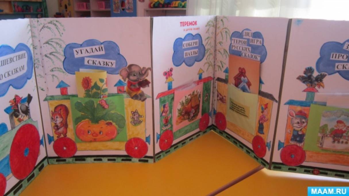 Лэпбук «Путешествие по сказкам» (5 фото). Воспитателям детских садов ...