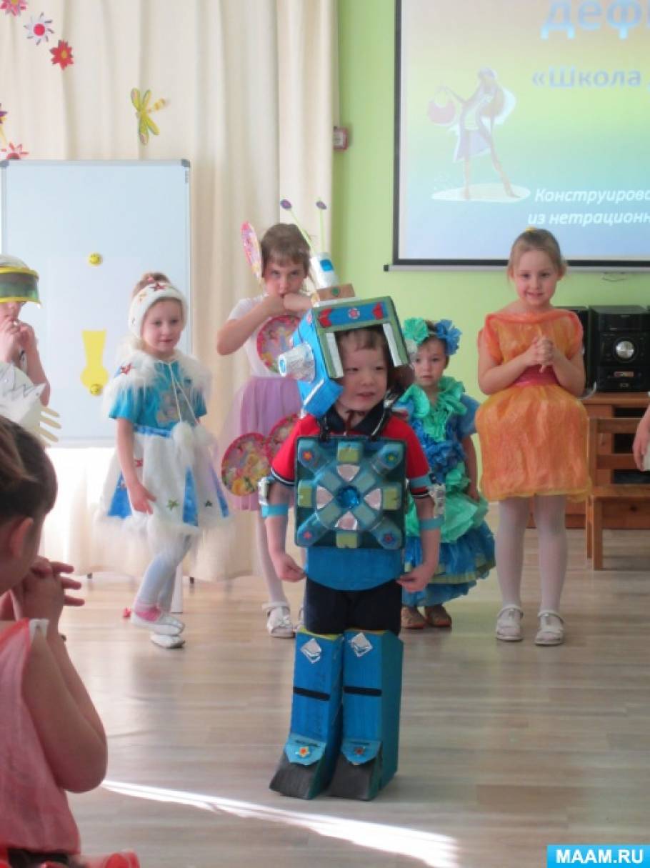 Модные дефиле в дет саду