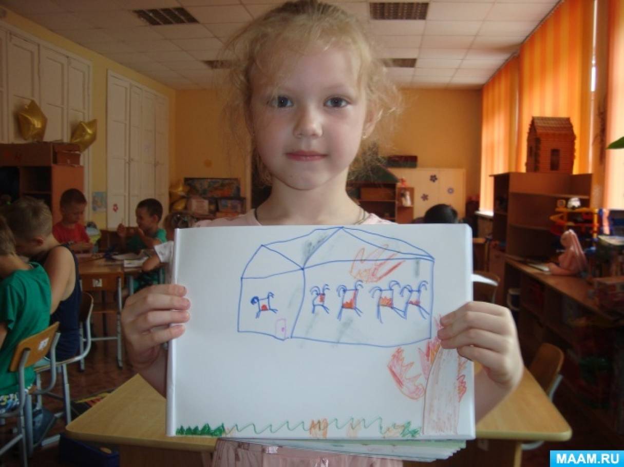 Смотреть фотографию №1 Фото №1 Фотоотчёт о занятии по рисованию Попова Валентина