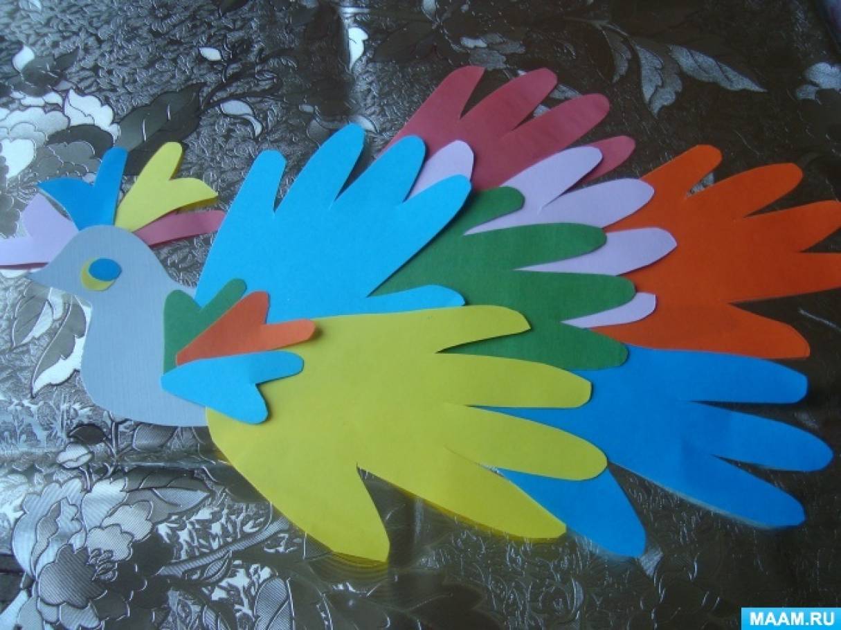 Поделки для детей 5 лет. Птицы из бумаги своими руками.