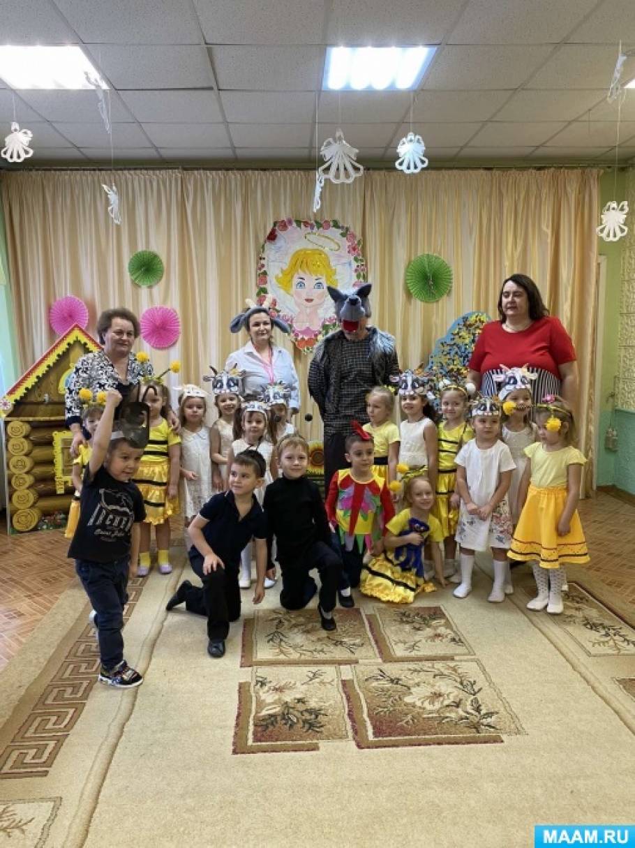 Фотоотчет о спектакле «Волк и семеро козлят» к Дню матери (10 фото ...